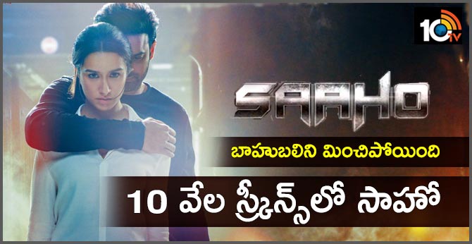 Saaho : Prabhas film to hit 10,000 screens in india
