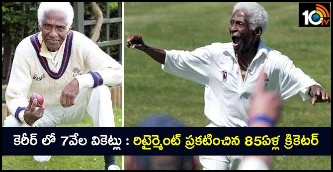 Samuel Cecil Wright Set To Retire From Cricket At The Age Of 85