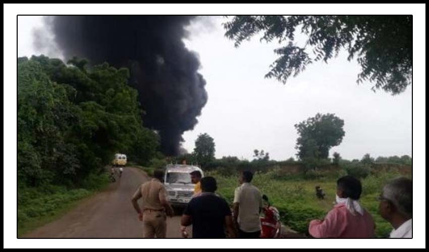 Maharashtra Massive Fire Chemical Factory 13089