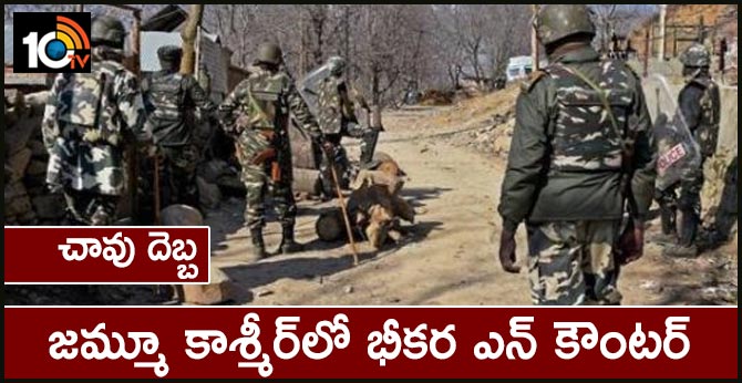 4 Terrsist Killd In Jammu Kashmir