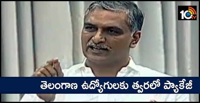 తెలంగాణ ఉద్యోగులకు త్వరలో ప్యాకేజీ – మంత్రి హరీశ్ తెలంగాణ ఉద్యోగులకు త్వరలో ప్యాకేజీ – మంత్రి హరీశ్