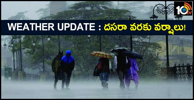 No relief from rain till Dussehra