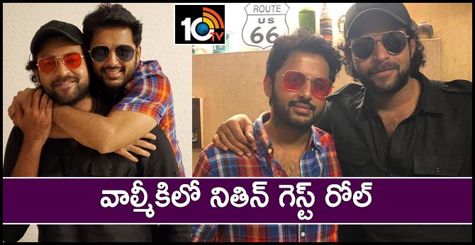 వాల్మీకిలో నితిన్ గెస్ట్ రోల్ వాల్మీకిలో నితిన్ గెస్ట్ రోల్
