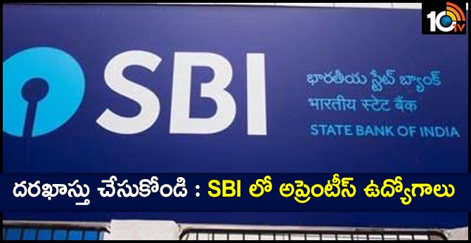 దరఖాస్తు చేసుకోండి: SBI లో అప్రెంటీస్ ఉద్యోగాలు దరఖాస్తు చేసుకోండి: SBI లో అప్రెంటీస్ ఉద్యోగాలు