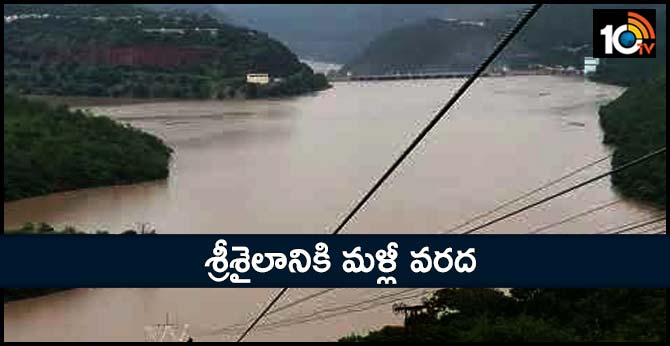 Water Flow In Srisailam Dam