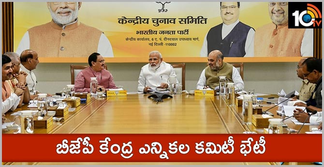 bjp central election committee meeting