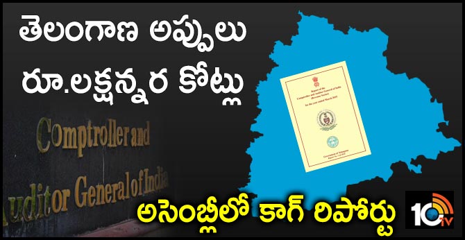 cag report induced by telangana government