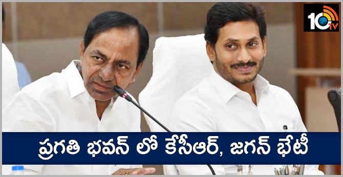 kcr and jagan will meet monday at pragati bhavan