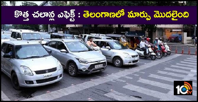 new motor vehicle act effect in telangana