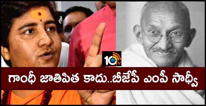 గాంధీ జాతిపిత కాదు..బీజేపీ ఎంపీ సాధ్వీ గాంధీ జాతిపిత కాదు..బీజేపీ ఎంపీ సాధ్వీ