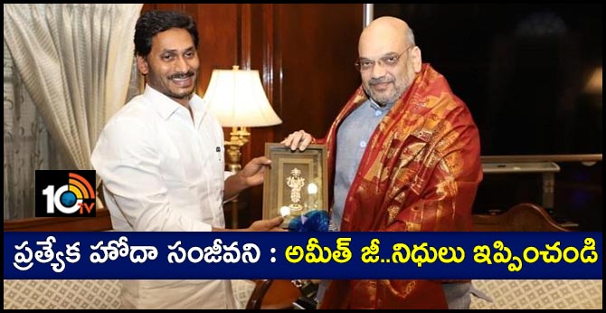 CM Jagan with Amit Shah | Funding should be provided
