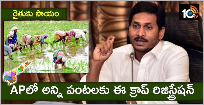 Crop registration in AP | CM Jagan Review On Agriculture Department
