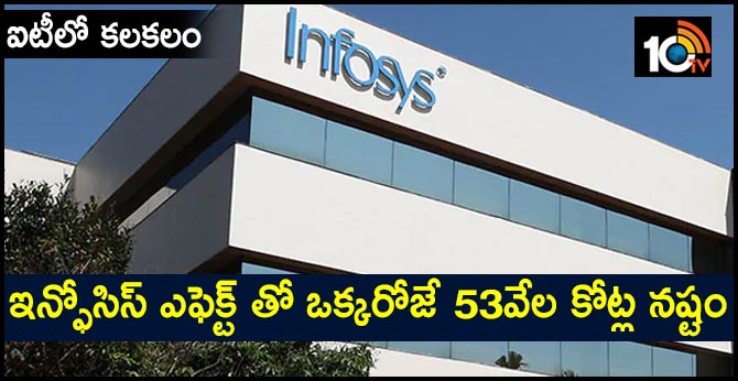 Investors Lose Rs. 53,000 Crore As Infosys Shares Sink Amid Row Over CEO