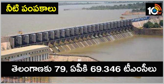 Krishna River Ownership Board Water Release to ap and telangana