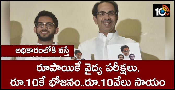 Maharashtra Elections 2019 Shiv Sena Poll Manifesto