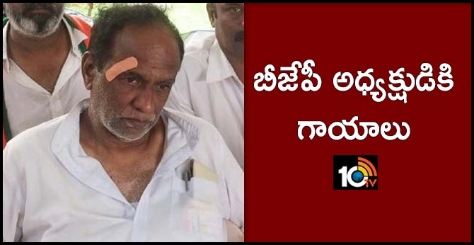 bjp lakshman injured