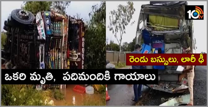one dead in road accident