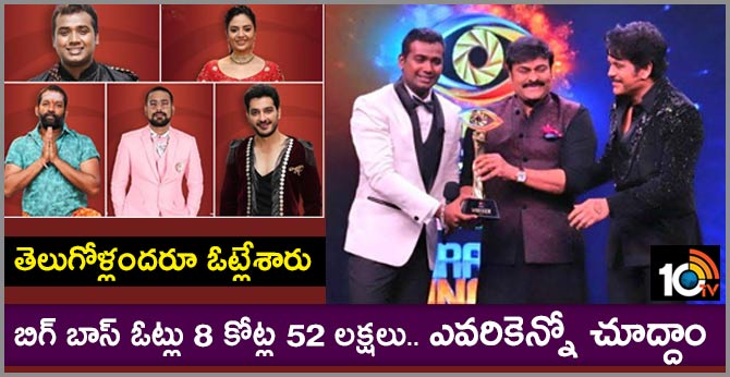 Bigg Boss Telugu 3 Grand Finale: Bigg Boss total Votes 8cr