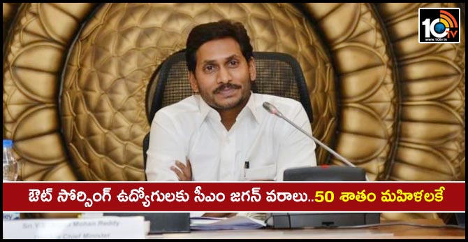 CM jagan is Good News for Outsourcing Employees..50% is for women ..Salaries and Jobs