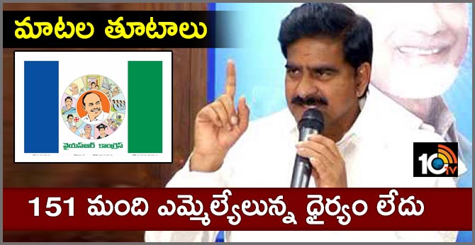 Devineni Uma Counter Attack YCP Leaders