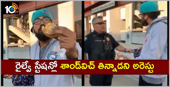 Man Arrested For Eating Sandwich on San Francisco Train Platform Video Goes Viral