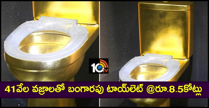 Rs 8.5 crore gold toilet embedded with 40,815 diamonds can set Guinness World Record