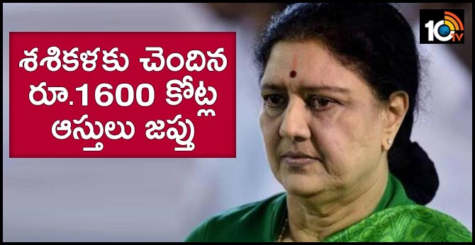 Ex-AIADMK leader Sasikala"s  assets attached under Benami act