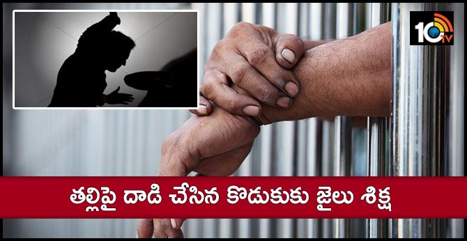 Son jailed for attacked on his mother