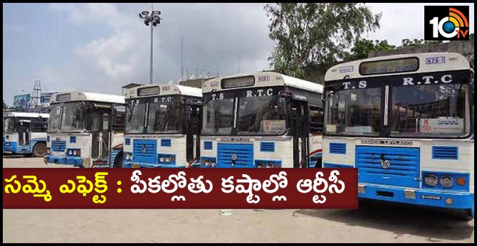 TSRTC Rising Debts