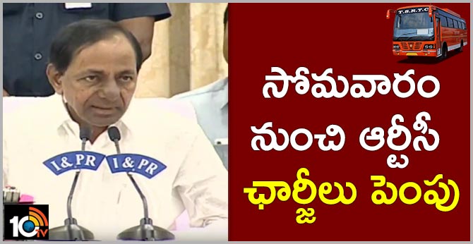 Telangana RTC Charges will hike from next monday