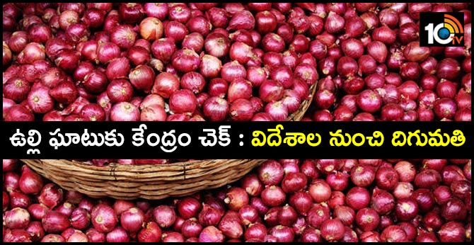 centre Govt to get onion imports from egypt turkey iran amid soaring prices