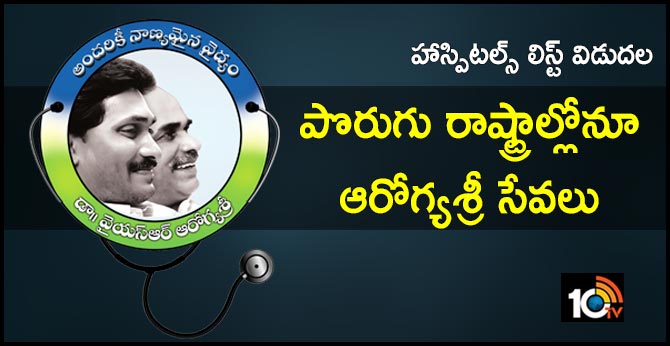ysr arogyasri in other states