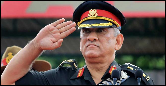Army chief General Bipin Rawat named India's first Chief of Defence Staff
