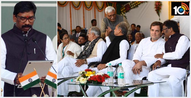 At Hemant Soren's Oath Ceremony In Jharkhand, A Show Of Opposition Unity