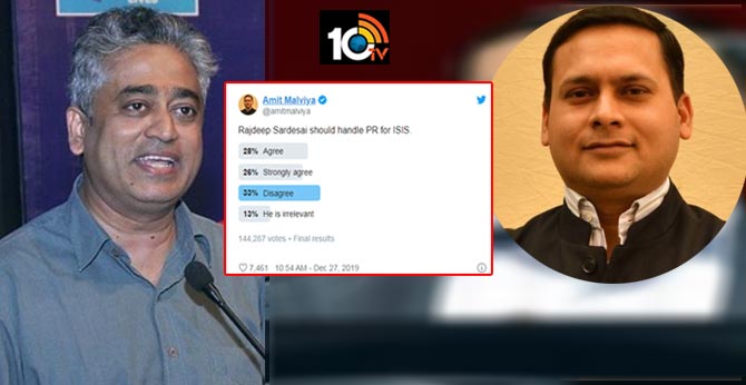 Editors Guild slams BJP’s IT cell head for ‘offensive’ online poll on journalist