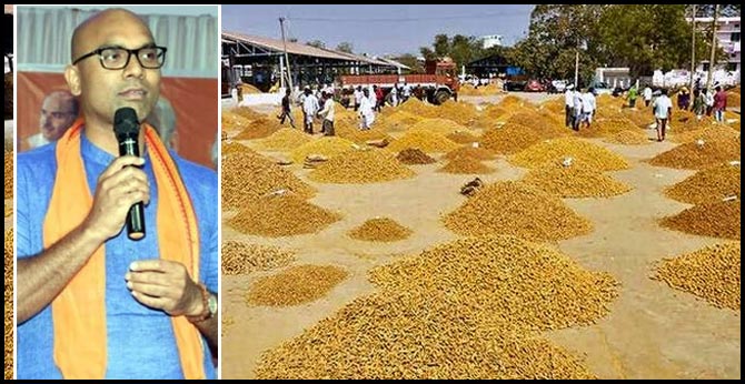 Good News Nizamabad Turmeric Farmers MP Dharmapuri Aravind Kumar