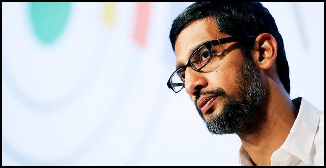 Google CEO Sundar Pichai శాలరీ రూ.17వందల కోట్లా Google CEO Sundar Pichai శాలరీ రూ.17వందల కోట్లా
