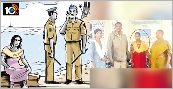 Hyderabad Cops rescue married women