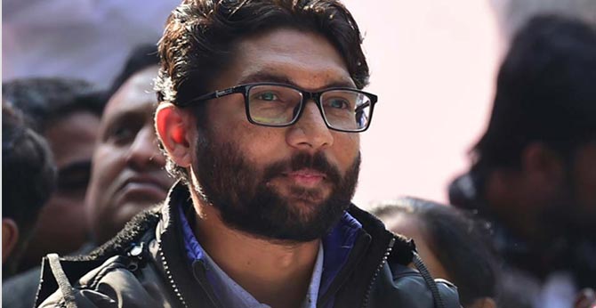 Jignesh Mevani suspended for 3 days from Gujarat Assembly for ‘indiscipline’