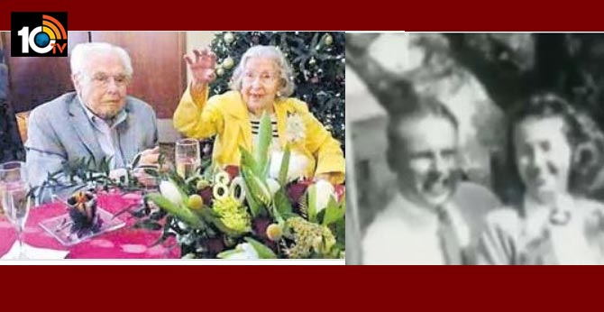 John and Charlotte Henderson world's oldest living couple. For their 80th wedding anniversary celebration