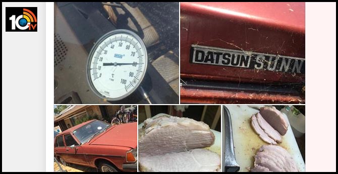 Man makes best use of heatwave in Australia, roasts 1.5 kg meat inside his car