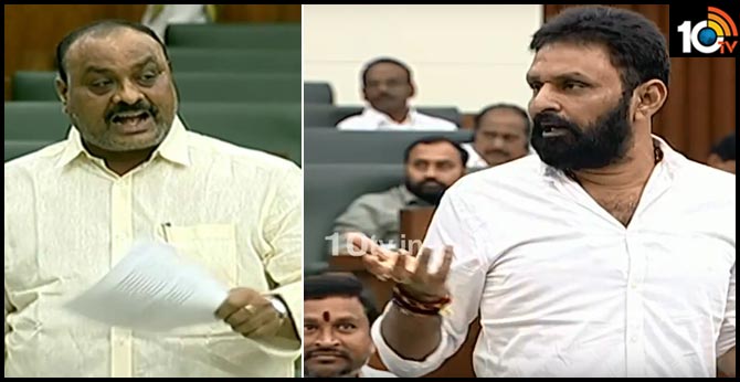 నాలెడ్జ్ బాడీలో కాదు బుర్రలో ఉంటుంది : అచ్చెన్నపై కొడాలి సెటైర్లు నాలెడ్జ్ బాడీలో కాదు బుర్రలో ఉంటుంది : అచ్చెన్నపై కొడాలి సెటైర్లు