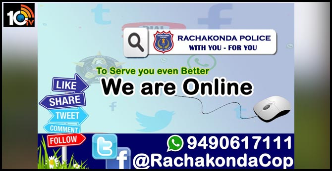 PLEASE FOLLOW & LIKE US Rachakonda Police