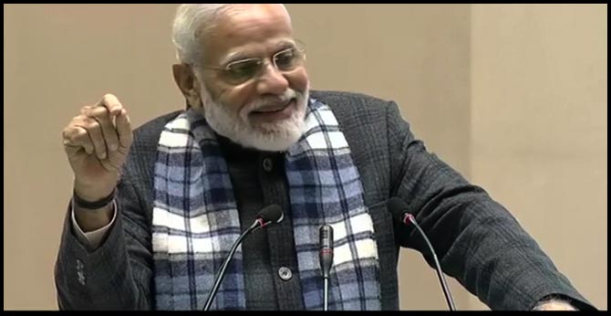 Saved Indian economy that was heading towards disaster: PM Narendra Modi