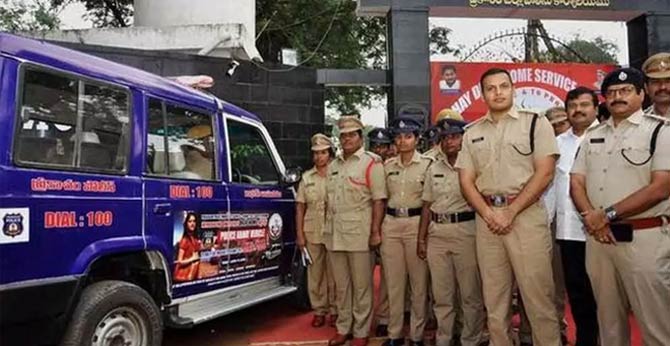 Prakasam district police launches Abhay Drop Home Service for women safety