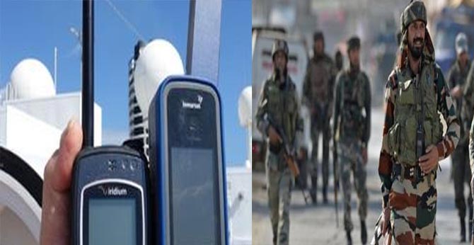 Satellite phones for soldiers