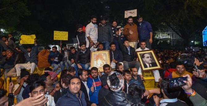 Solidarity for Jamia students Citizenship Amendment Protests in Universities