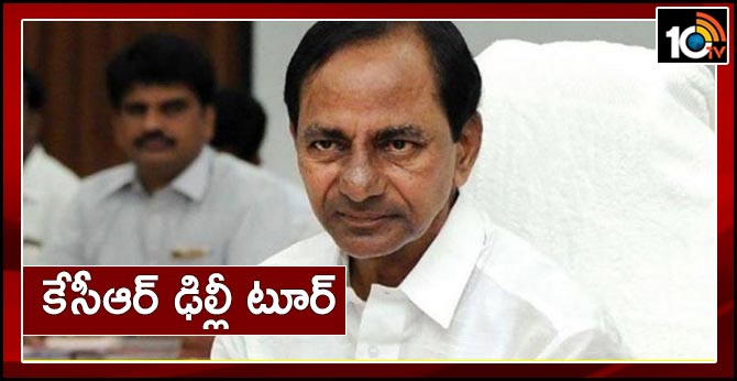 Telangana CM KCR Delhi Tour