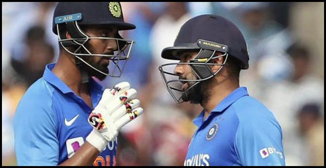 kl rahul, rohit sharma cenutry