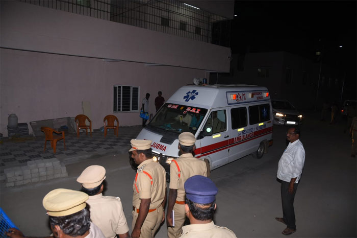 dead bodies of the convicts in the case of disha move to gandhi hospital
